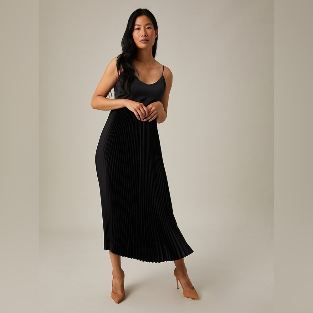 Hudson North Sleeveless Empire Pleat-Skirt Dress NWT